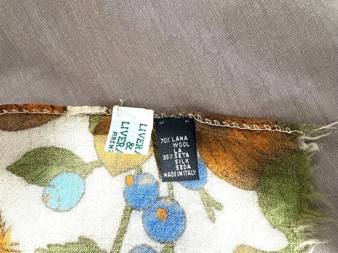 liverano ストール（ウール&シルク）