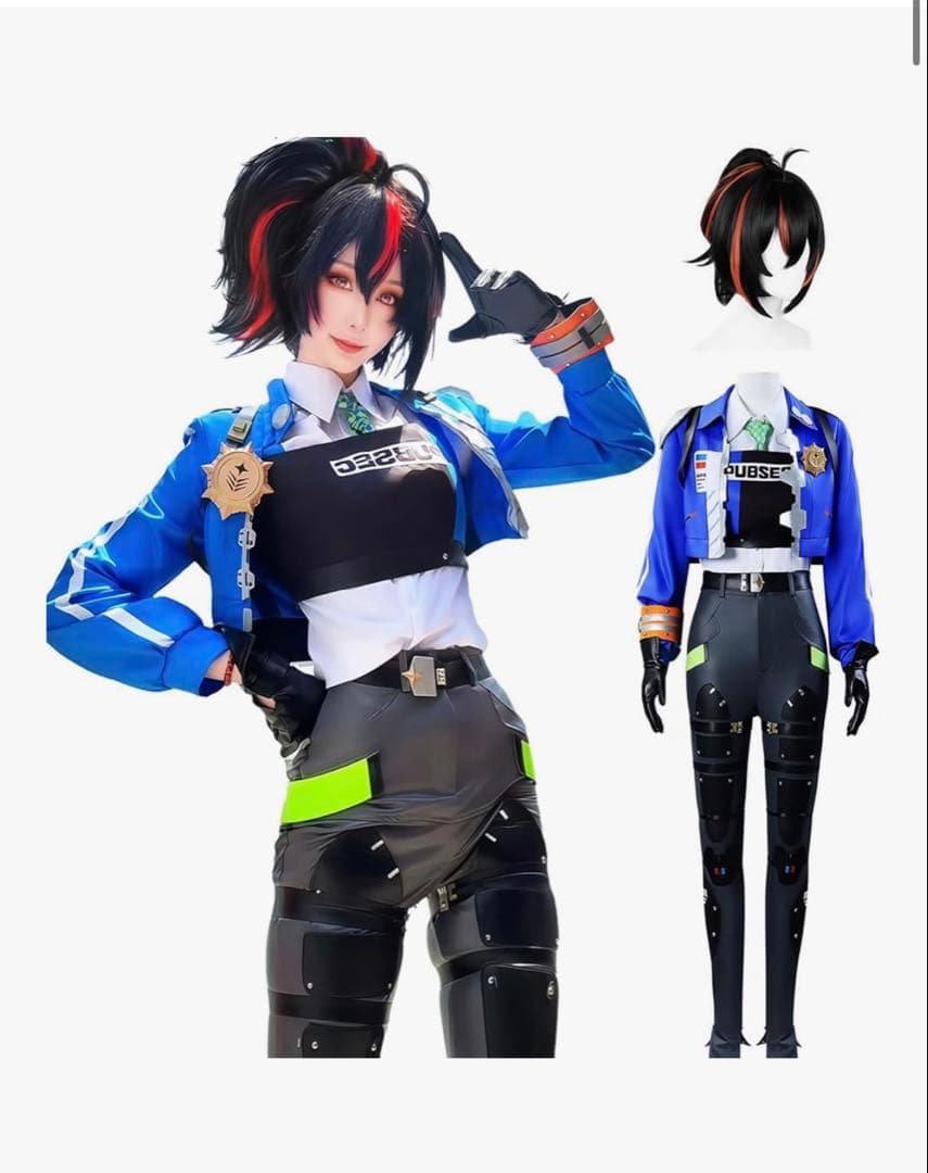 ゼンレスゾーンゼロ　朱鳶　コスプレセット