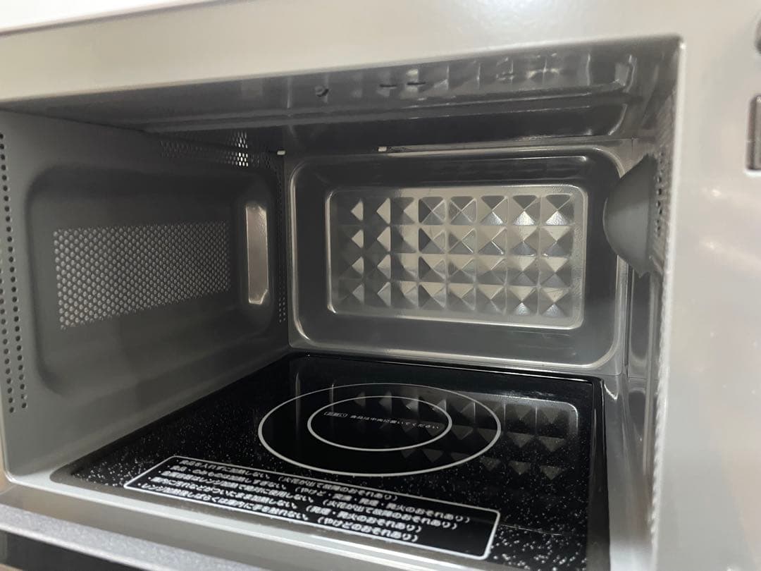 2024年製 900w高出力 フラット電子レンジ Yselect YMW17RK