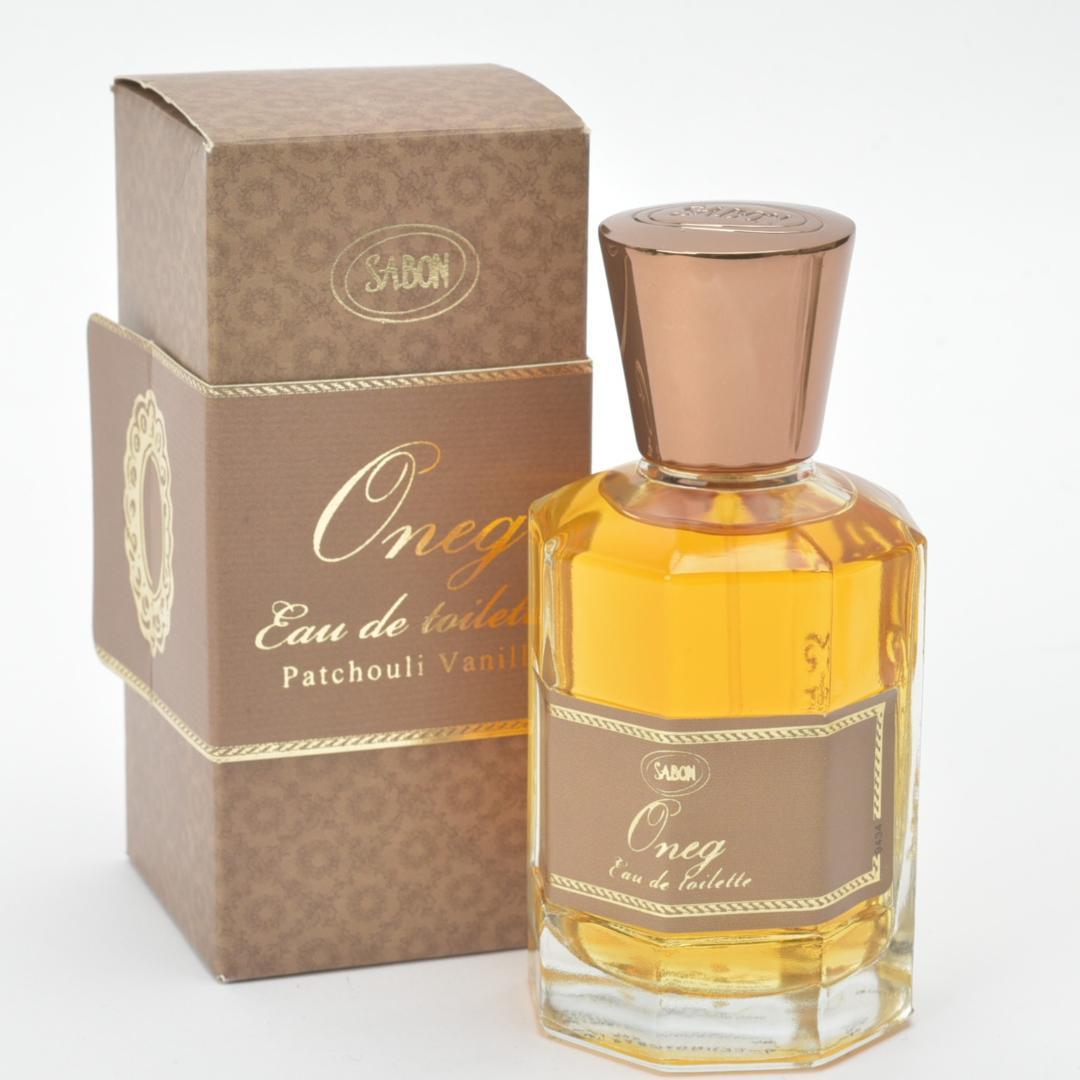 レア/新品 SABON パフューム オネグ 80ml 香水 パチュリ・バニラ