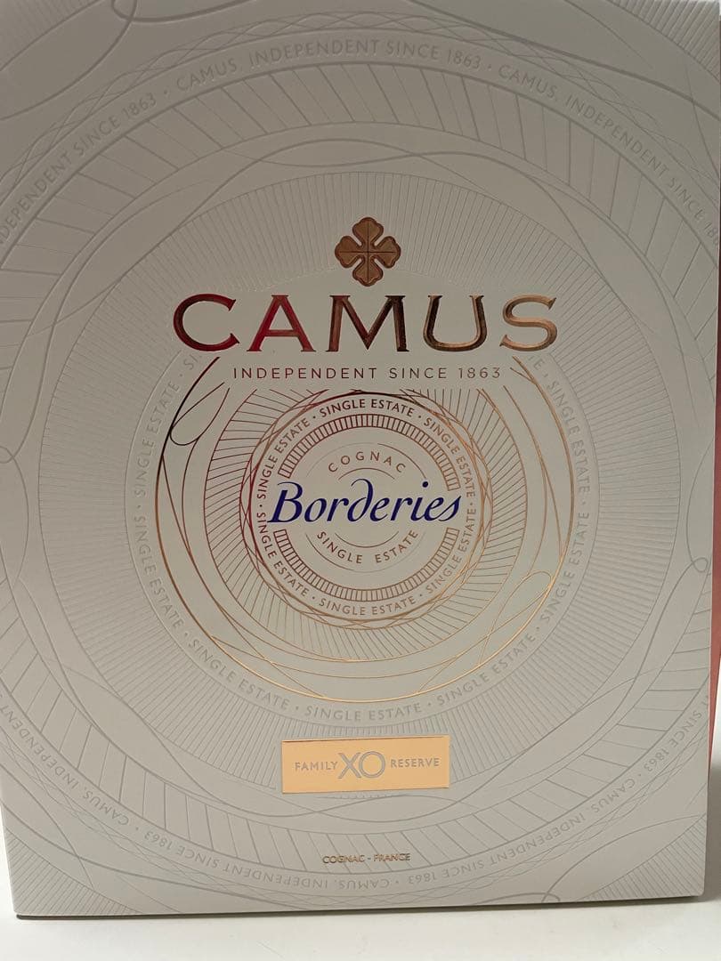 CAMUS Borderies XO ブランデー ギフトボックス付き