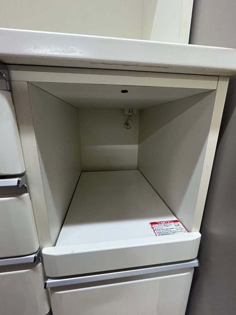 【下部のみ】ニトリ キッチンボード 120cm幅 ホワイト 食器棚