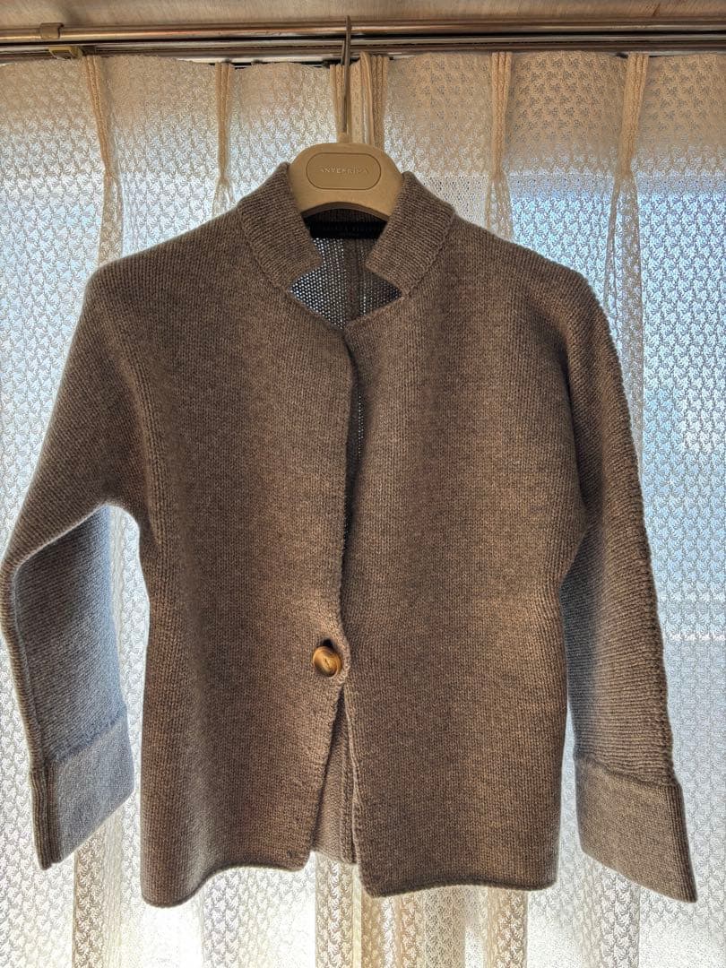 FABIANA FILIPPI カシミア カーディガン グレー