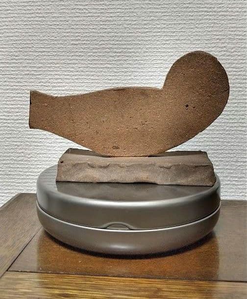 イラストレーター黒田征太郎さん陶器のオブジェ