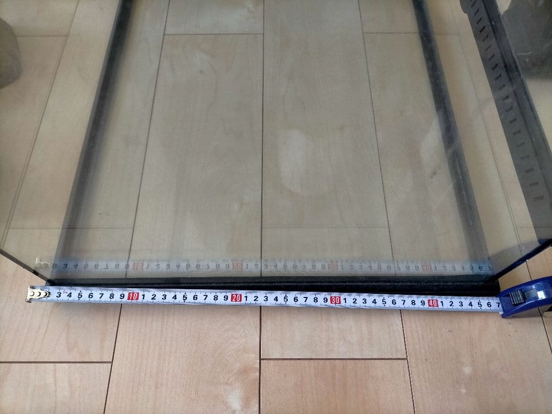 ガラス飼育ケージ メッシュカバー付き