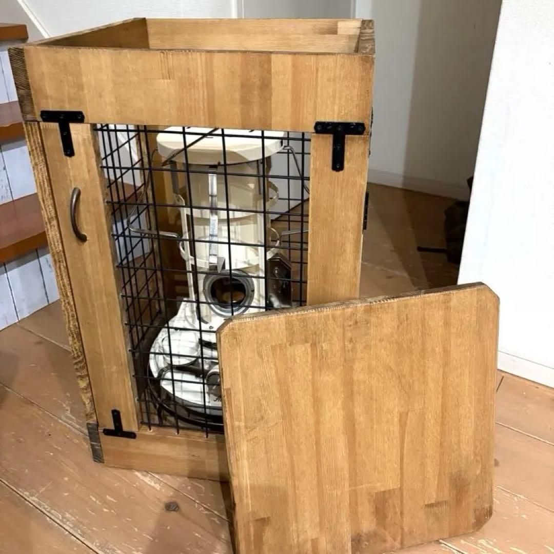 【オーダー品】ウッドガード&キャスター アラジンストーブにピッタリサイズ^_^