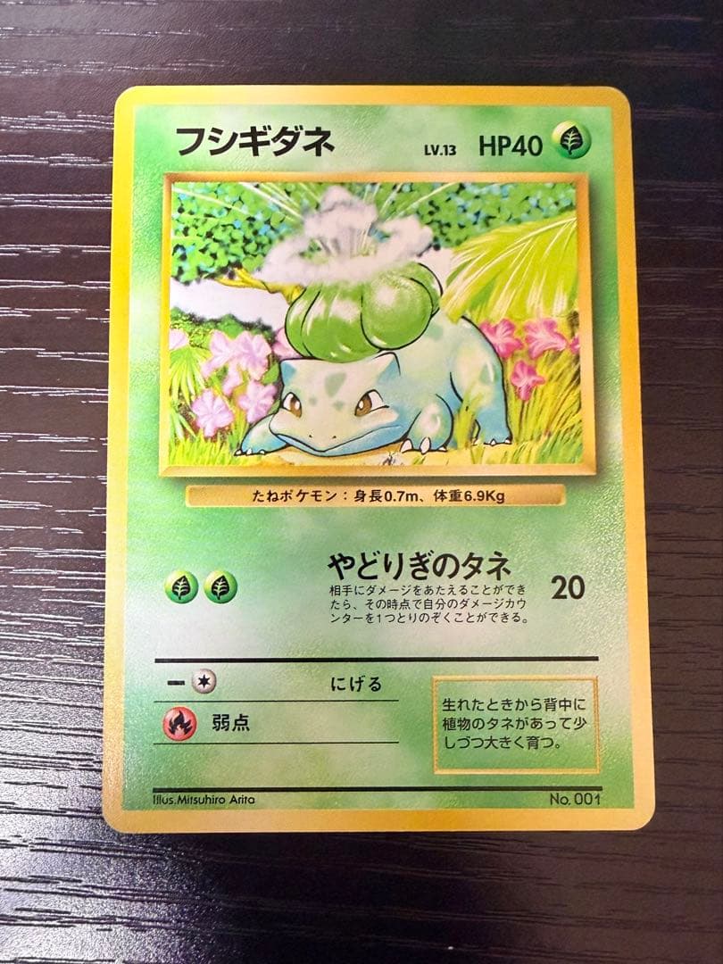 進化セット マークなし 旧裏 フシギダネ フシギソウ フシギバナ 初版