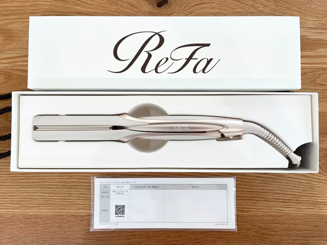ReFa ストレートヘアアイロンプロ アイボリー