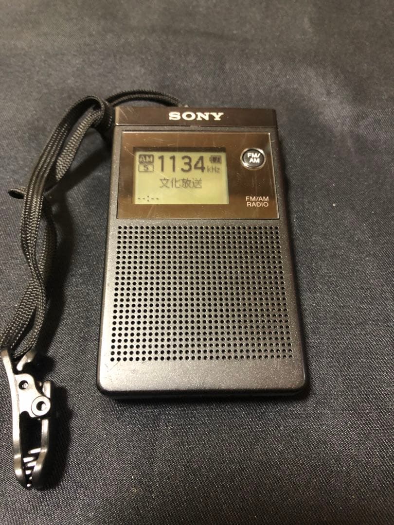 J76超美品！SONY SRF-R356 AM/FMラジオ動作品