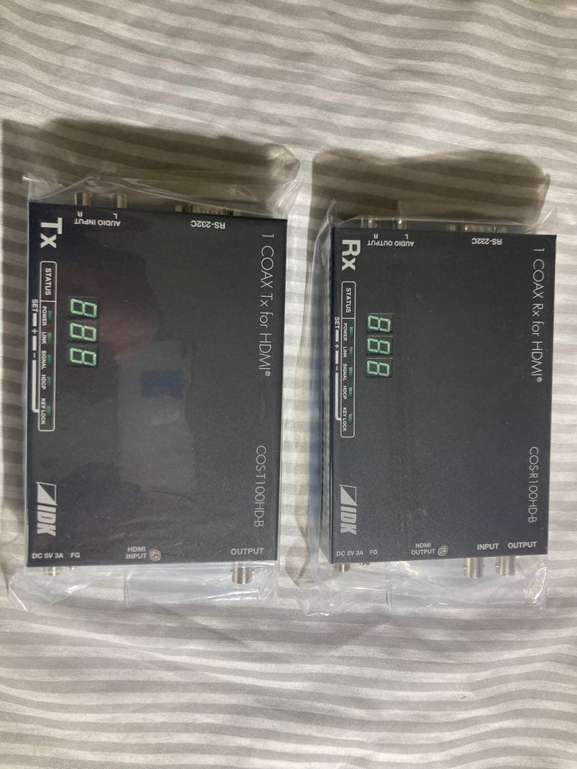 IDK COS-R100HD COS-T100HD HDMIケーブル延長機