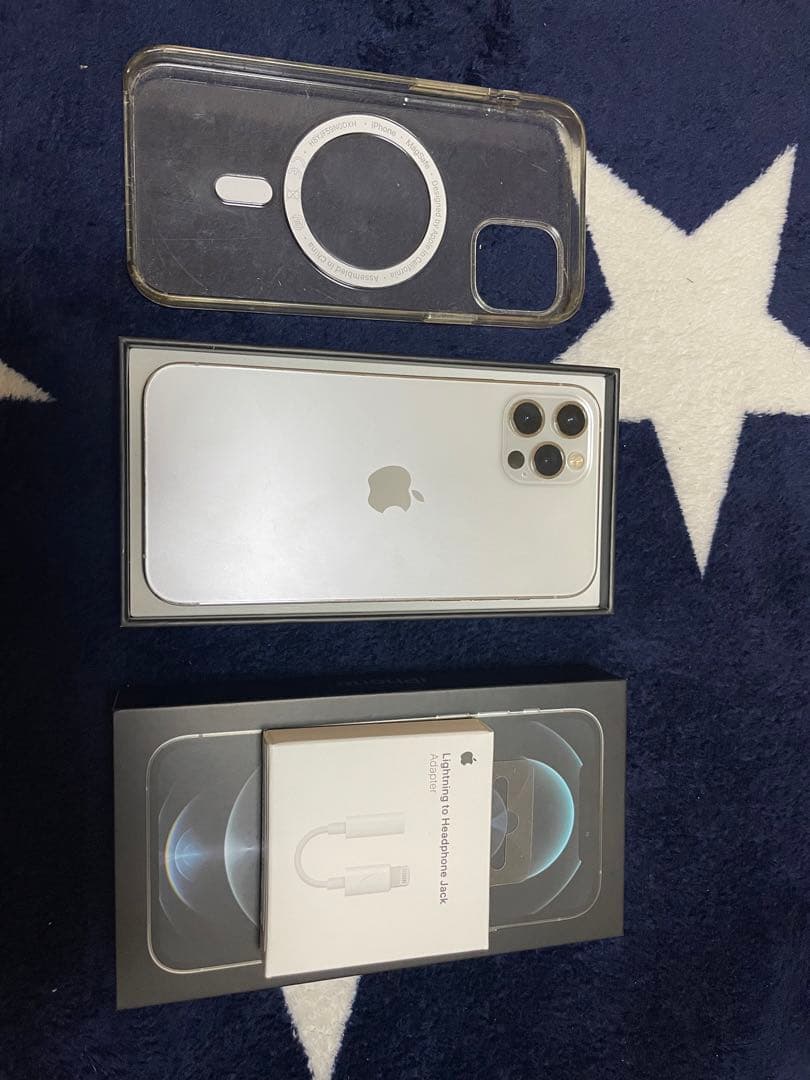 Iphone 12 Pro 256ケース付き バッテリー94％ボーナス　一般
