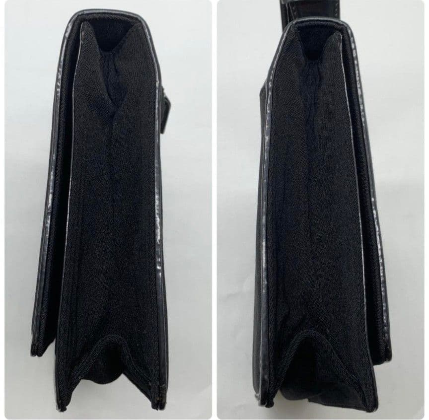 プラダ ハンドバッグ 腕掛け ナイロンキャンバス パテントレザー エナメル