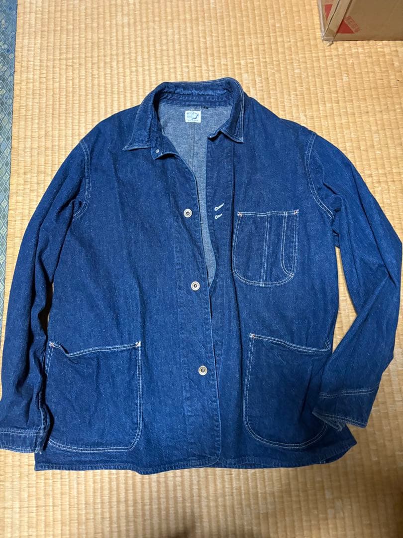 orSlow オアスロウ 40'S 大戦 デニム ルーズフィット カバーオール