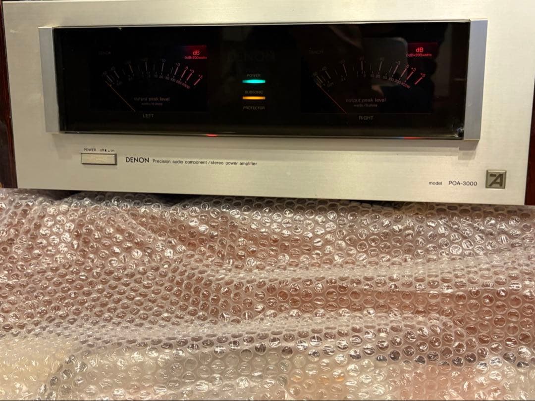 早い者勝ちです！ 「最終値下げ」DENON POA-3000 パワーアンプ
