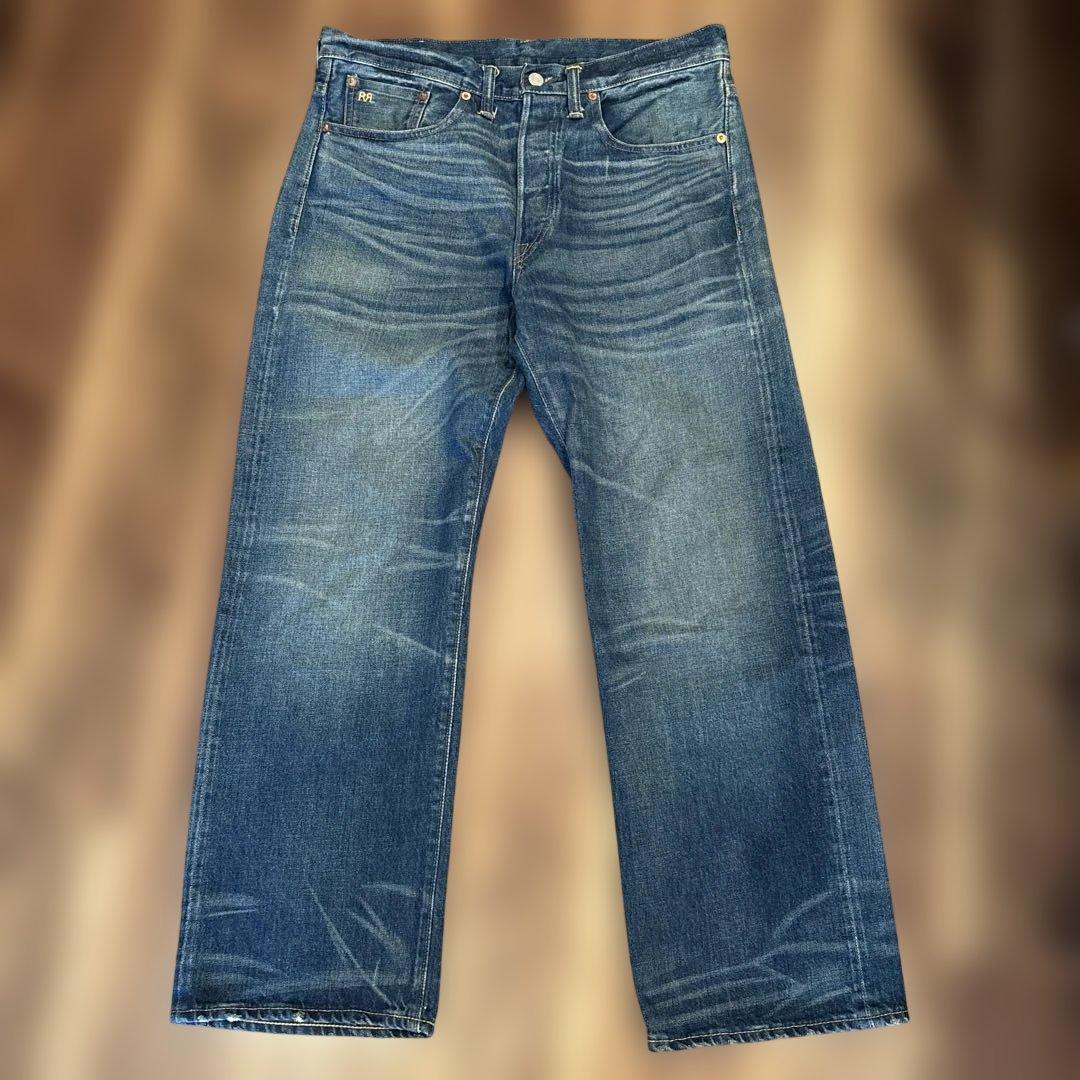 RRL ヴィンテージ５ポケット ストレート デニム ダブルアールエル