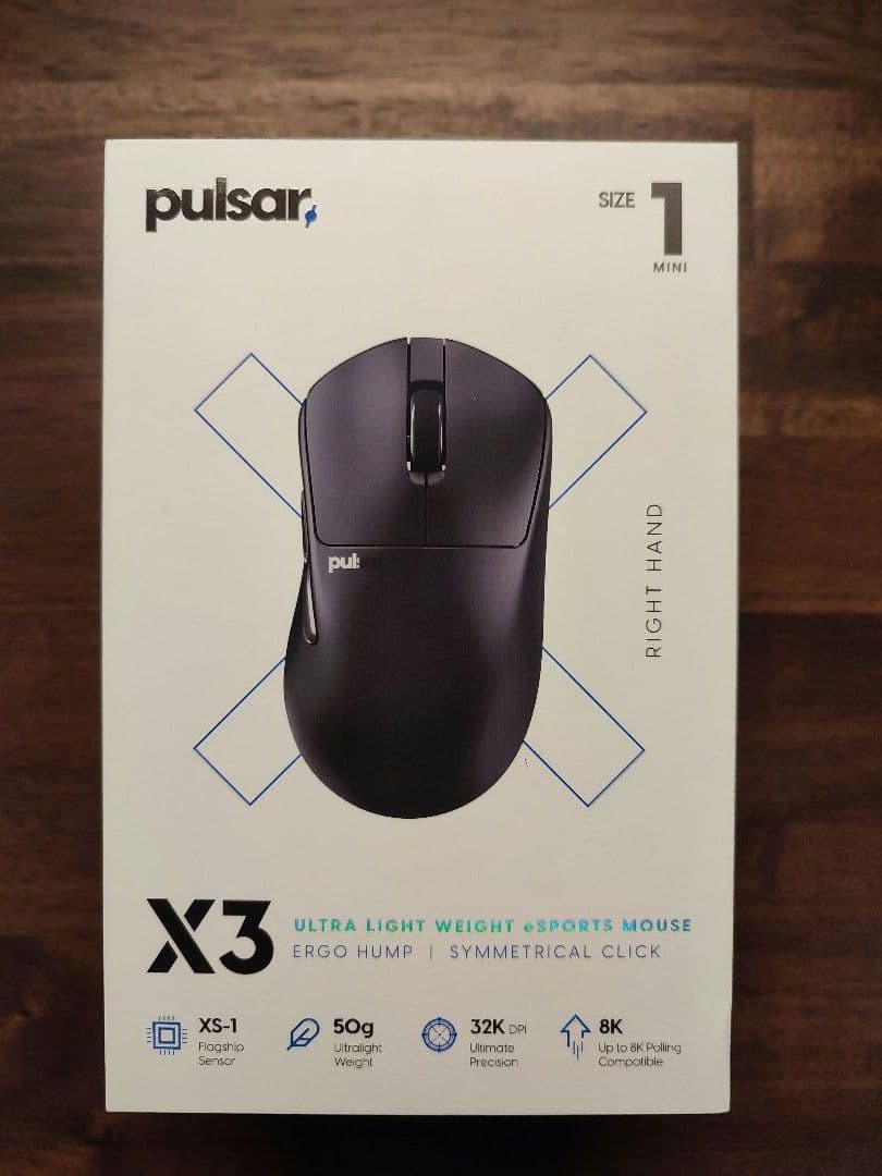 マウス・トラックボール Pulsar x3 mini