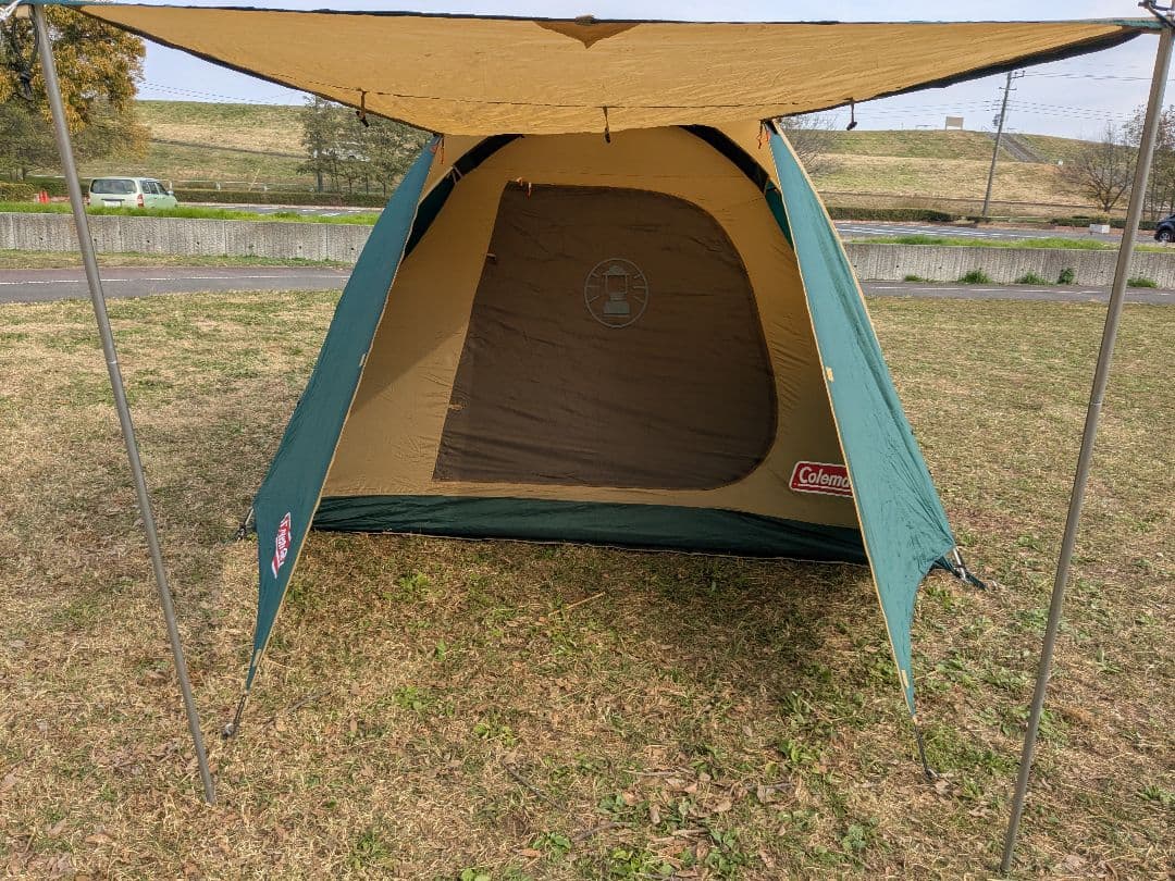 【訳あり】コールマン　タフワイドドーム300EXⅢ　グランドシート付き