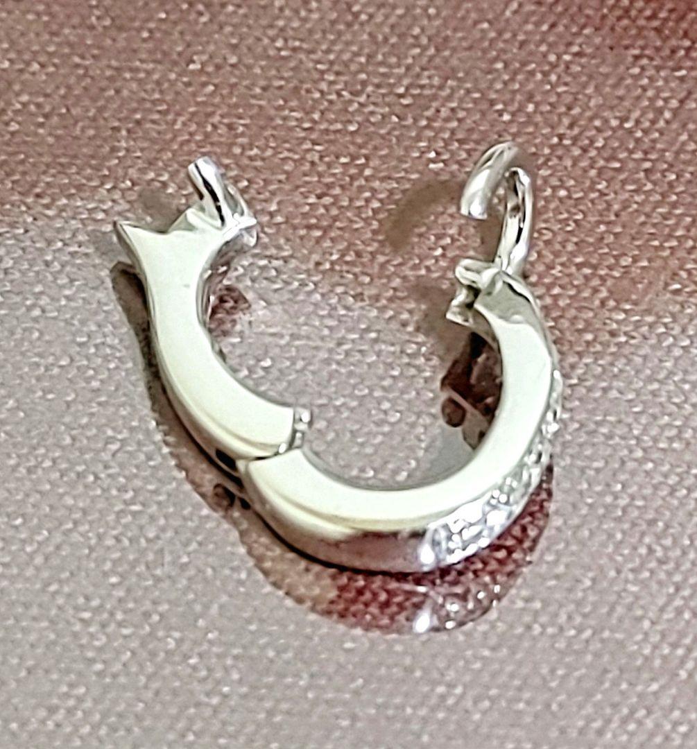 ☆新品未使用☆K18WG&天然ダイヤモンド マルチバチカン チャーム gstv