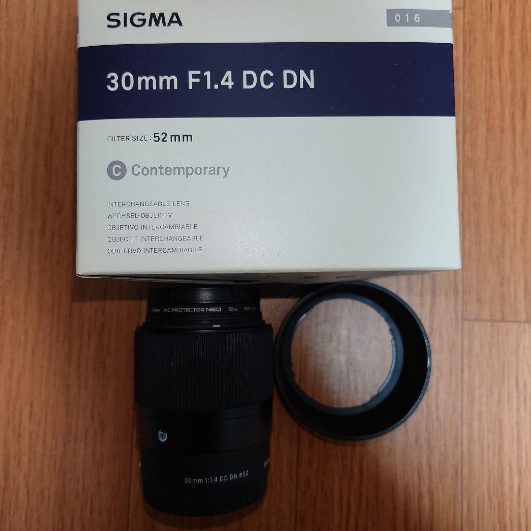SIGMA 30mm F1.4 DC DN レンズ　Eマウント用