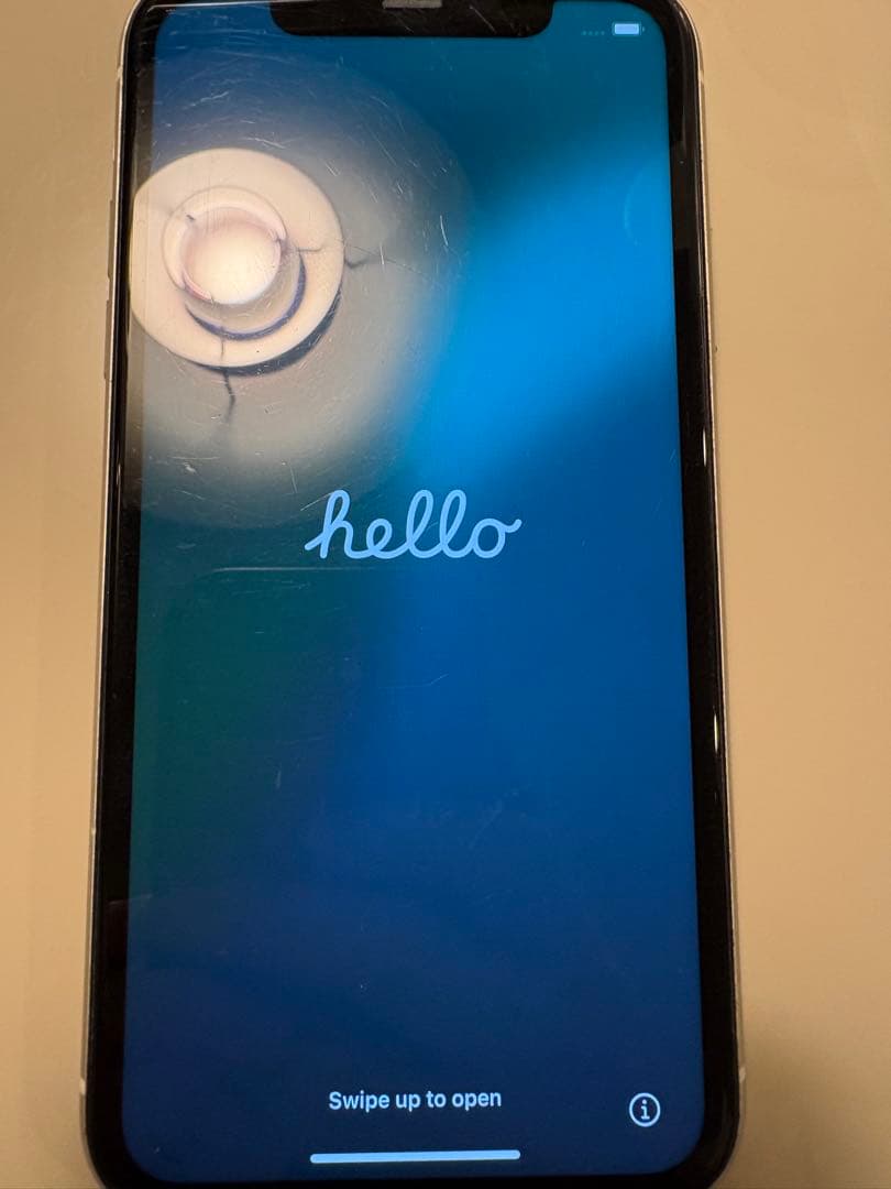 iPhone11 白　ホワイト　背面割れあり　128GB