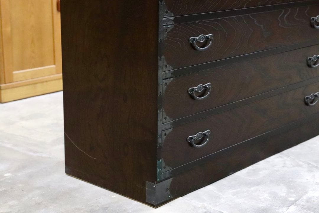 GMIS130○民芸家具 サイドボード リビングボード 整理箪笥 チェスト 民藝