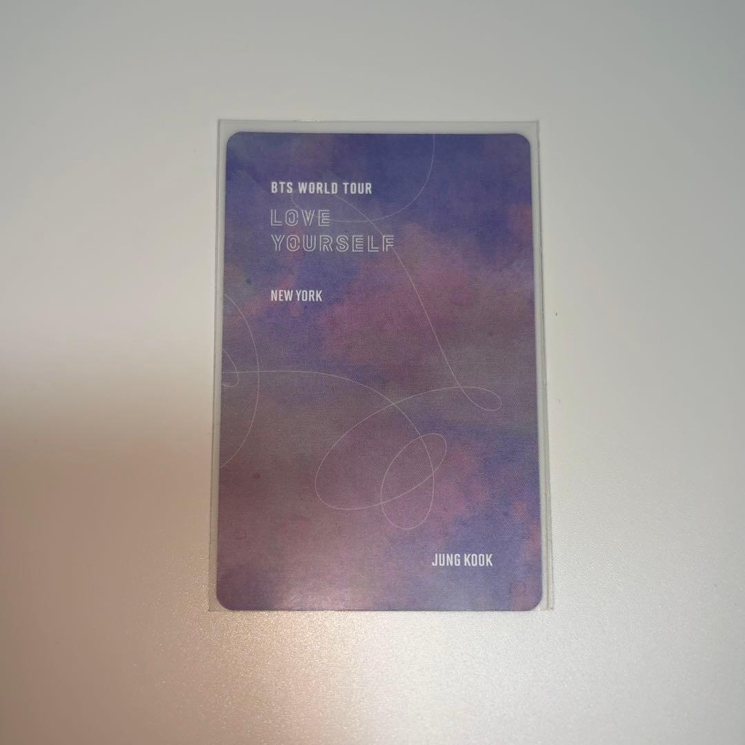 BTS LYS NEW YORK JUNGKOOK ジョングク グク トレカ