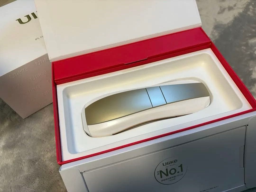 【美品】Ulike 脱毛器 UI20 WG（付属品、箱付き）