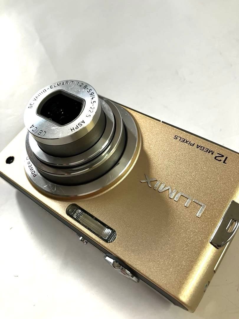 Panasonic LUMIX FX60 12メガピクセル シャンパンゴールド