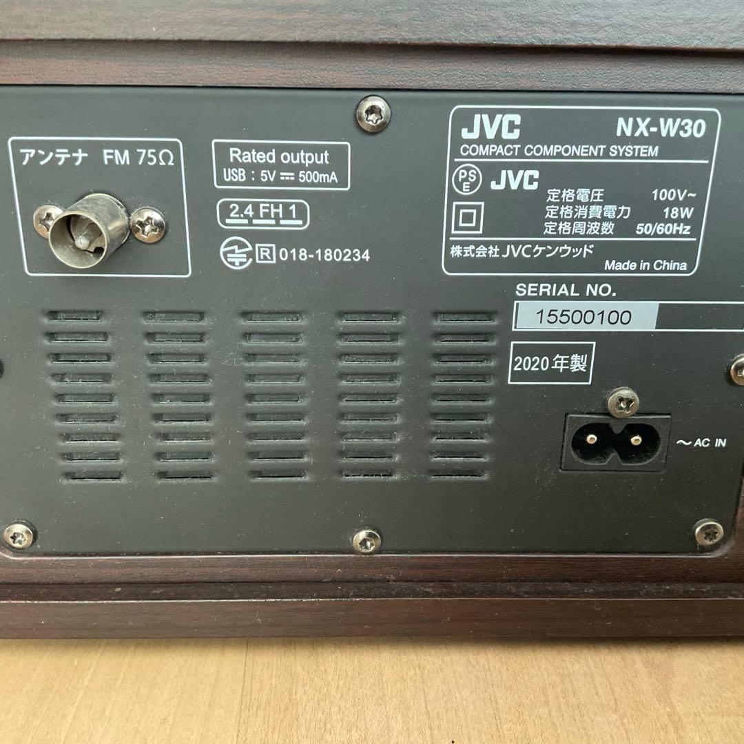 JVC NX-W30 コンパクトコンポーネントシステム