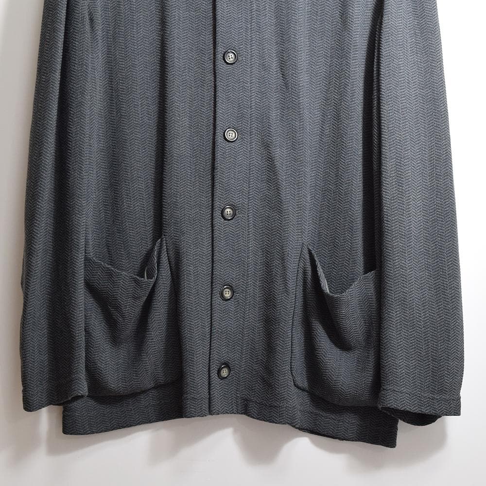 80s vintage Giorgio Armani マオカラーニットジャケット