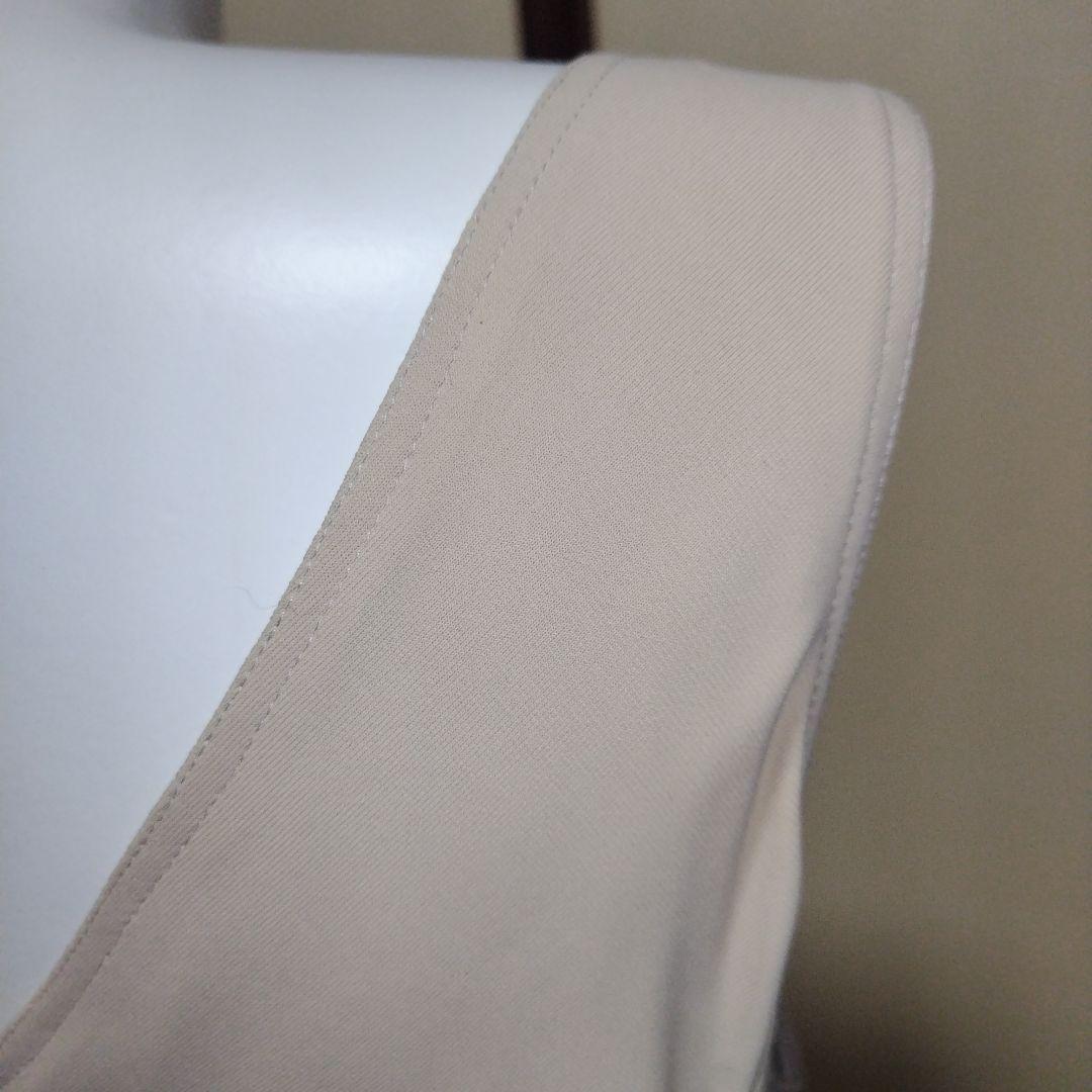 galliano ベージュ ドレープタイトドレス