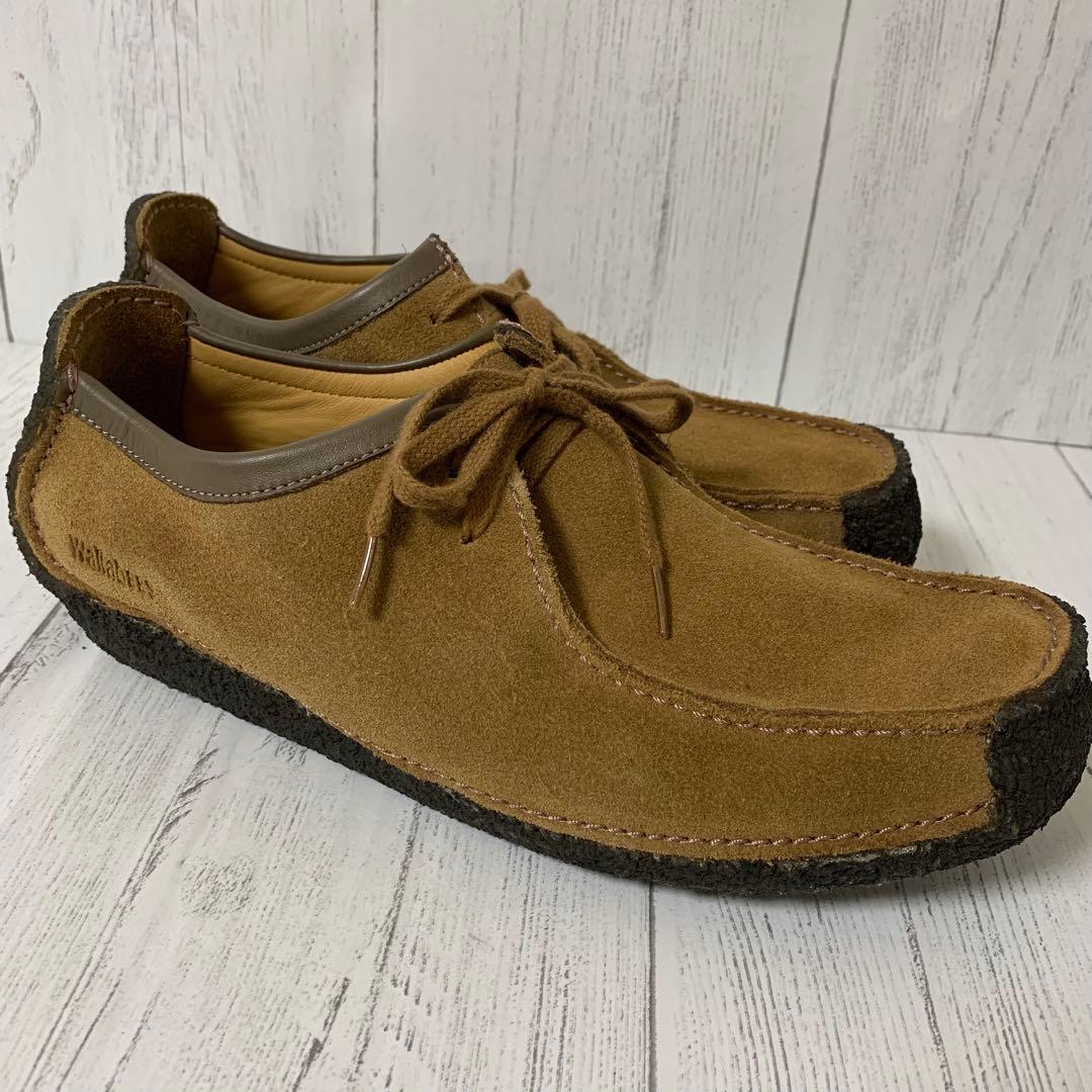 【超美品】 Clarks ナタリー スエード ブラウン オークウッド