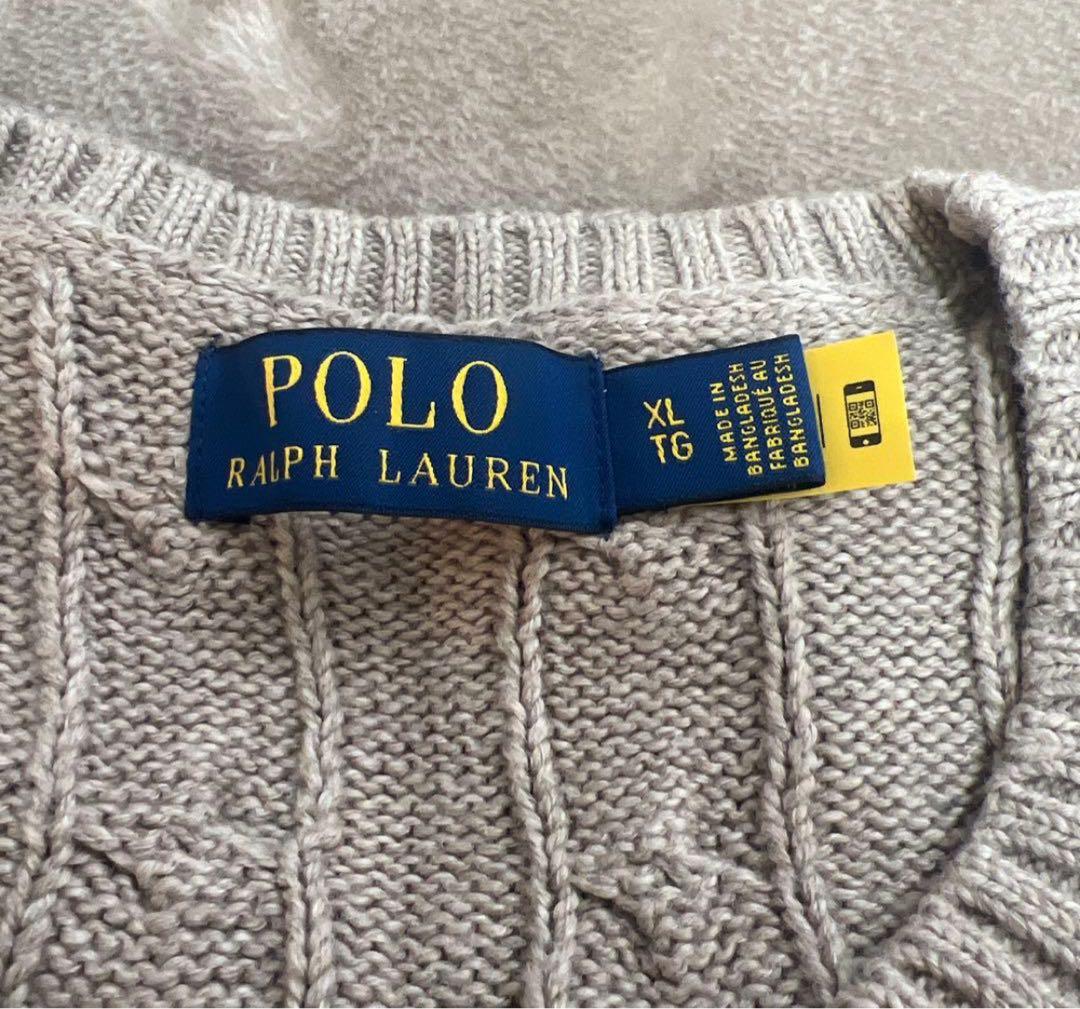 【Polo Ralph Lauren】ケーブルニット XL
