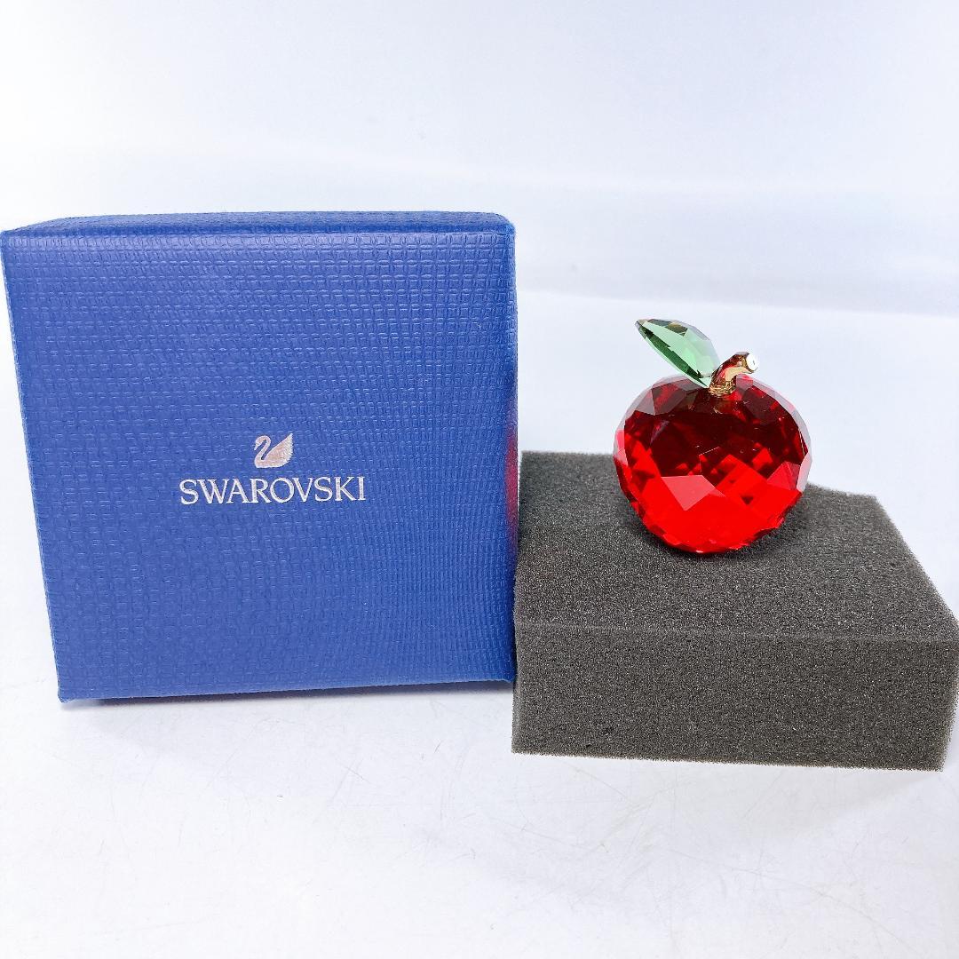 スワロフスキー レッド アップル オブジェ リンゴ りんご　|2099|☆