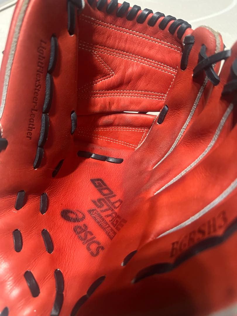 大谷翔平モデル アシックス ゴールドステージ オーダー　軟式 投手用 大人用