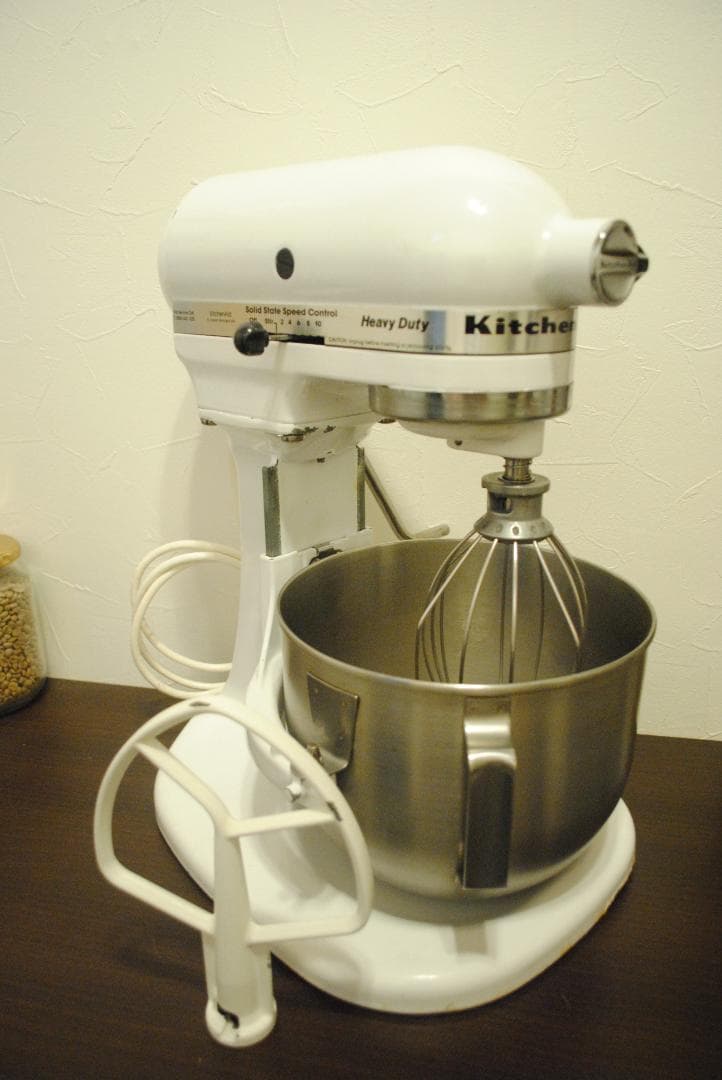 キッチンエイドスタンドミキサ Kitchenaid　KSM5 白
