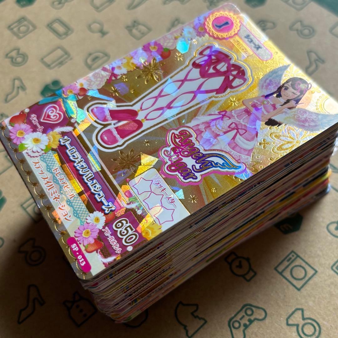 アイカツカード まとめ売り 大量 約100枚 オーロラキスバレエシューズ