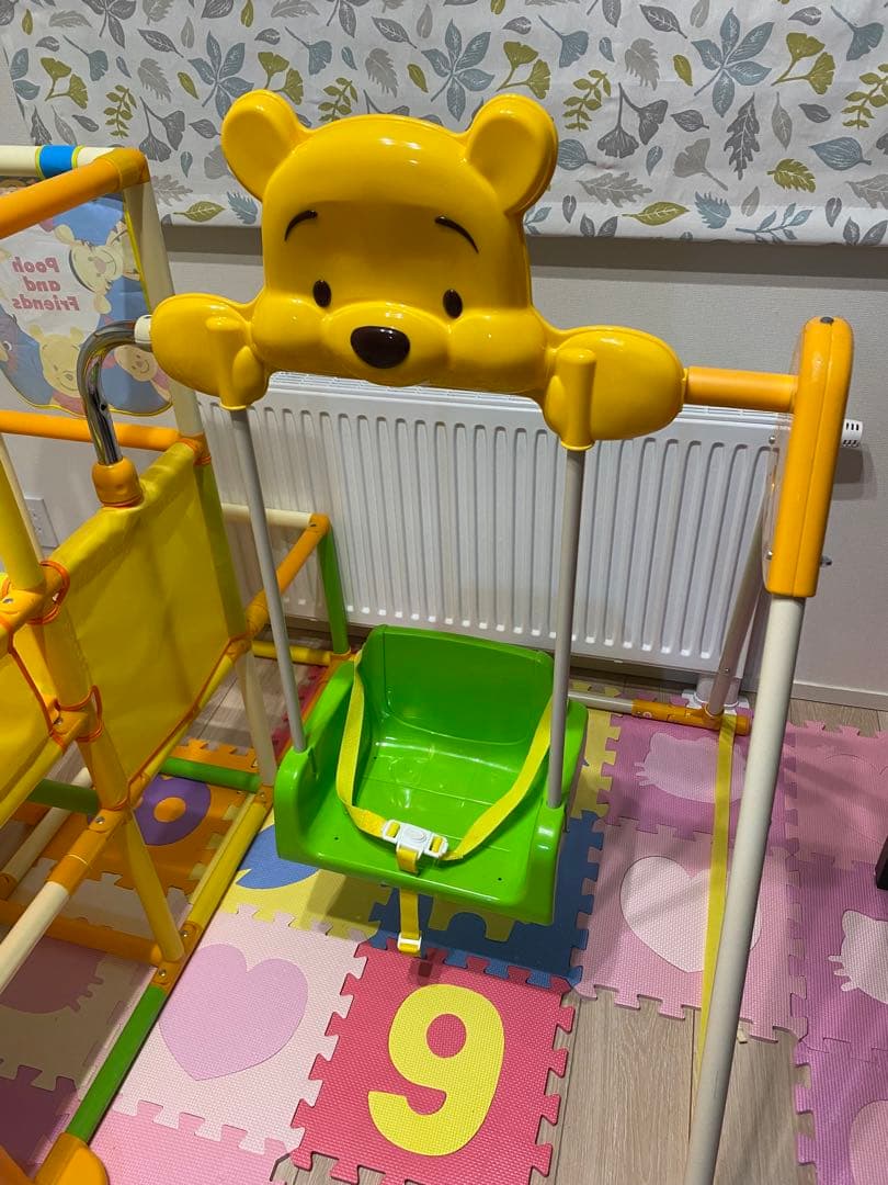 くまのプーさん おりたたみロングスロープ　キッズパークSP ジャングルジム