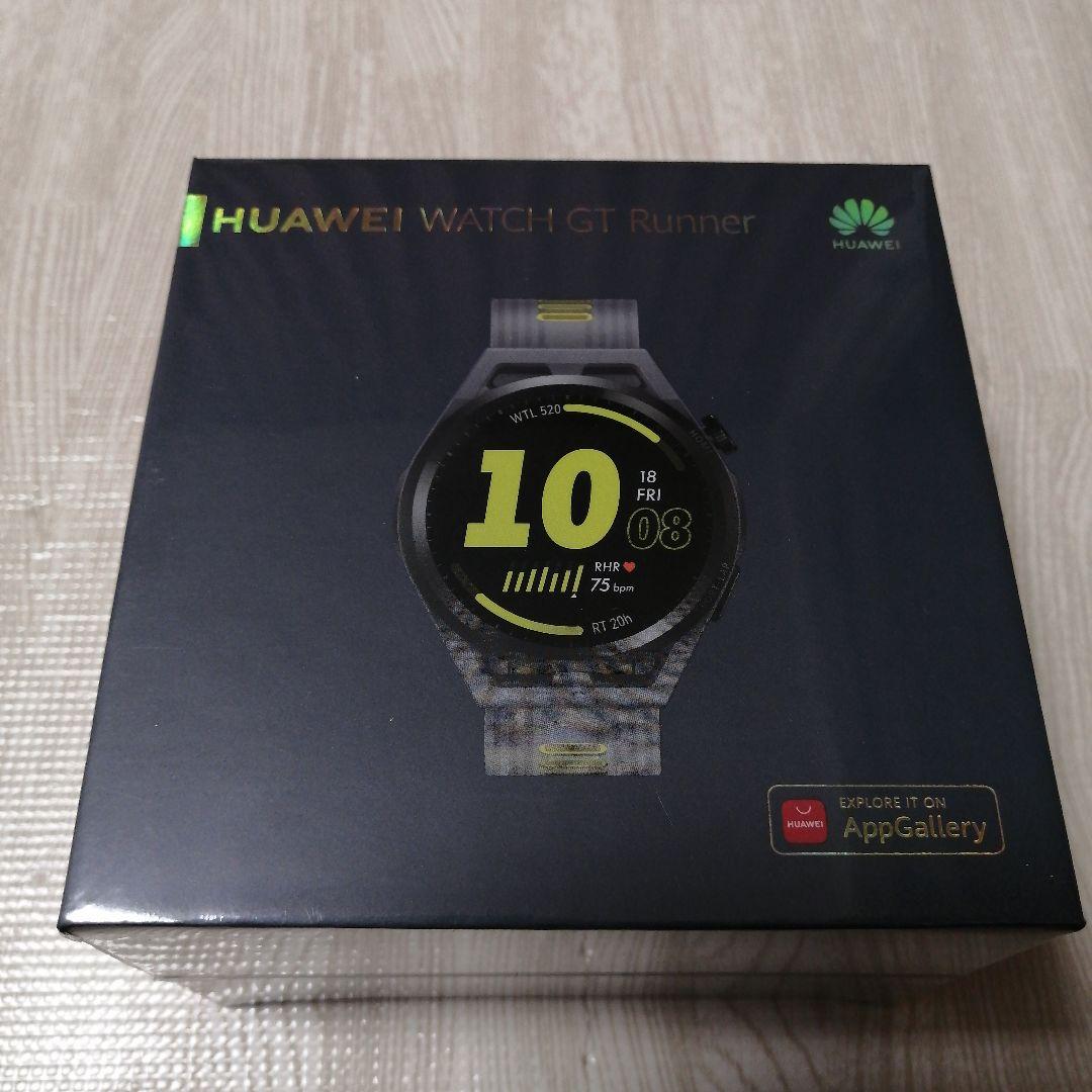 (未開封品)ファーウェイ WATCH GT RUNNER グレー