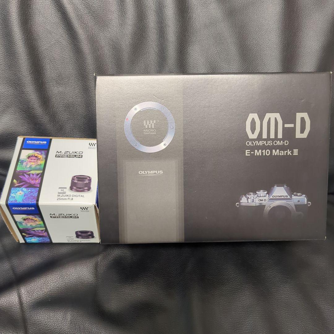 デジタルカメラ OM-D E-M10 Mark III OLYMPUS 25mm f1.8