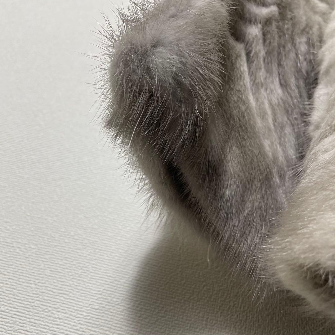 サガミンク リアルファーコート ジャケット サファイアミンク 銀タグ