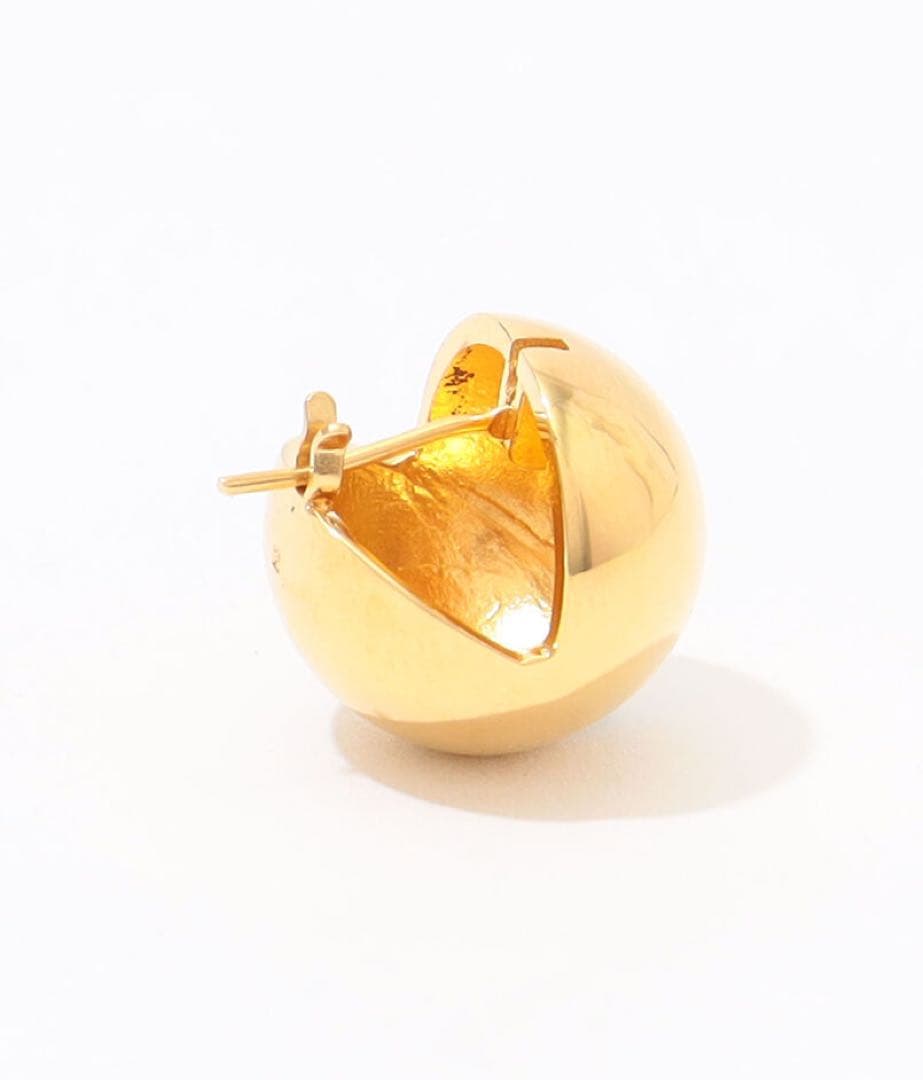 Rieukリューク ゴールドボールピアス(片耳用)