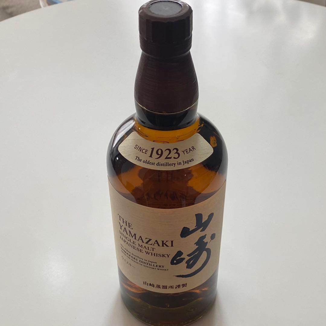 サントリー シングルモルトウイスキー 山崎 700ml（箱なし） 即購入OK