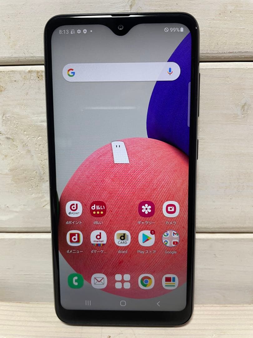 Galaxy A22 5G SC-56B 電池の能力良好（80%以上）