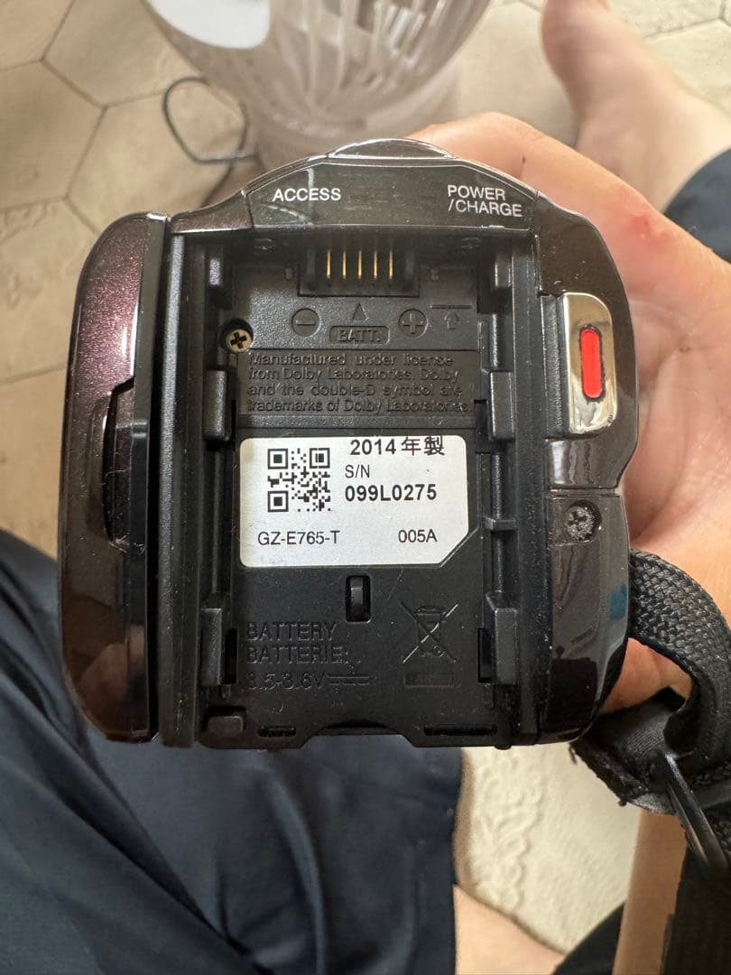 GZ-E765-T　ビデオカメラ　JVC　ハイビジョンメモリームービー