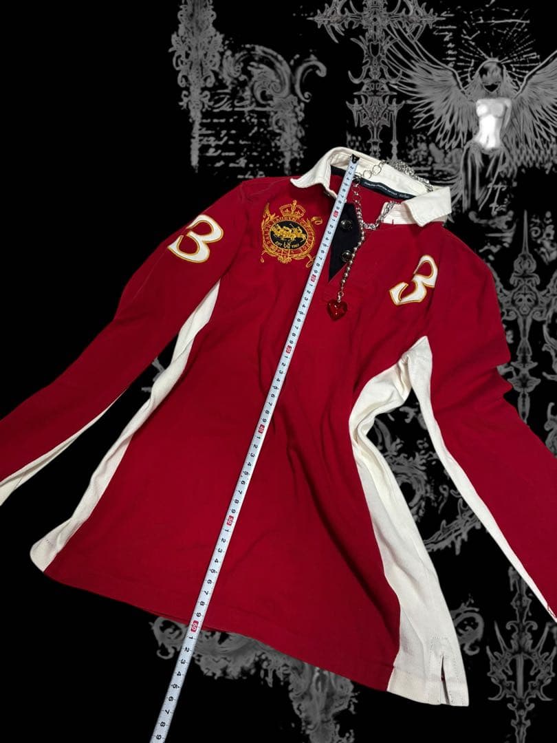 y2k平成ギャル　ラルフローレンぴちTポロ　フェアリーグランジ　マクブリンク古着