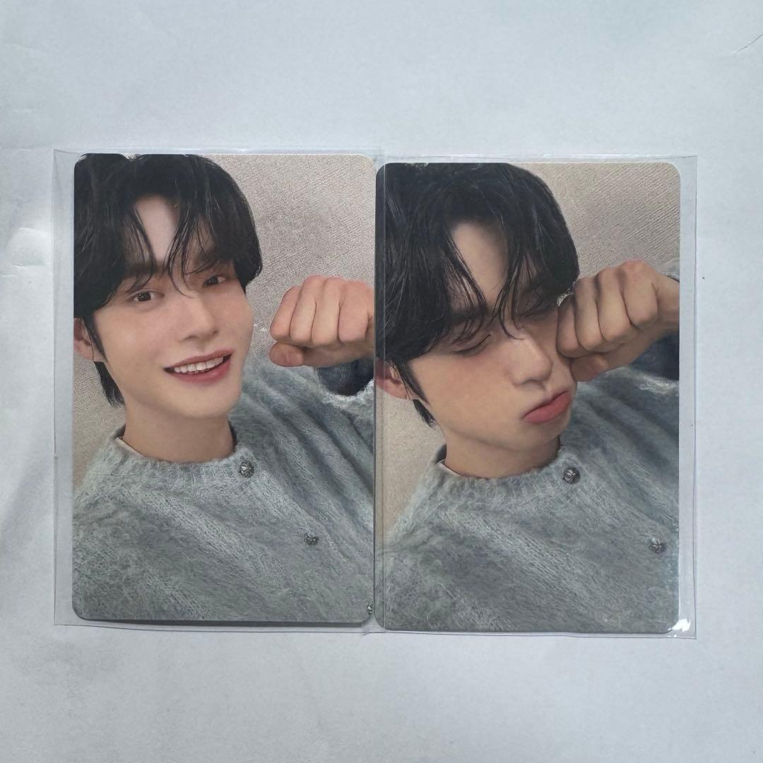 zerobaseone ジウン　あっち向いてホイ　トレカ