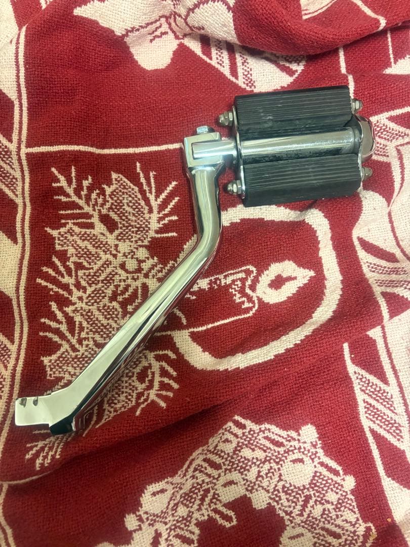 2%er SR400/500用バイシクルキックペダルキット　ブラック