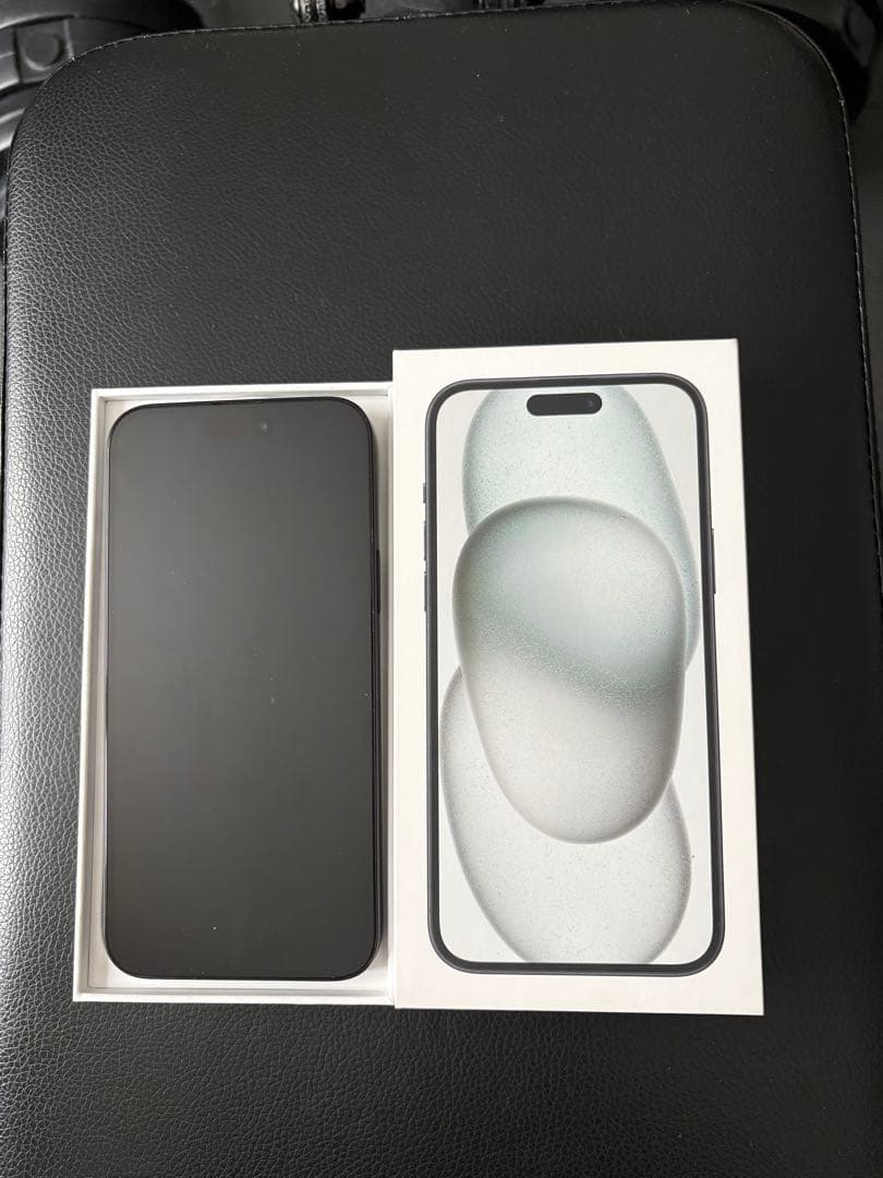 iPhone15Plus 128GB ブラック美品 バッテリー90%