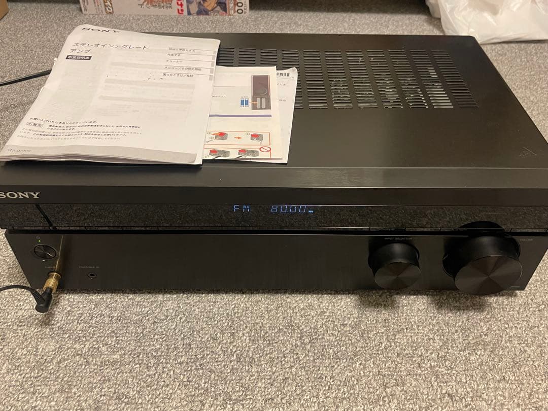 SONY ステレオインテグレートアンプ STR-DH190